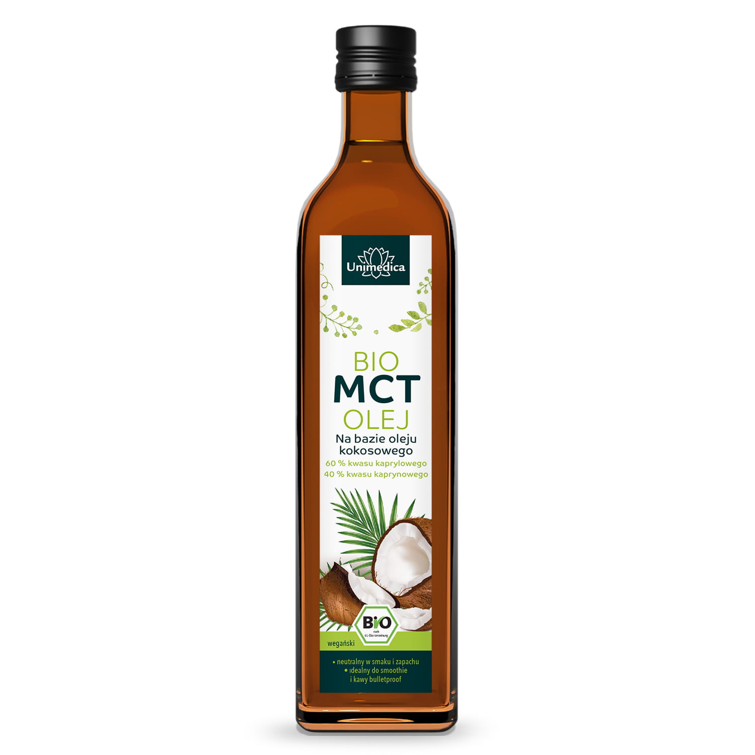 Bio olej MCT - C8 + C10 - 500 ml - Unimedica
