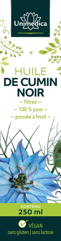 Huile de de nigelle (cumin noir) - 250 ml - Unimedica