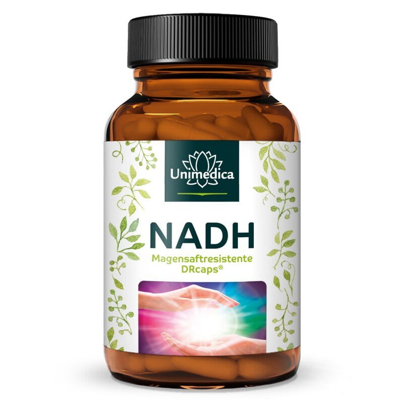 NADH - 50 mg - 60 gastro-résistantes gélules - Unimedica