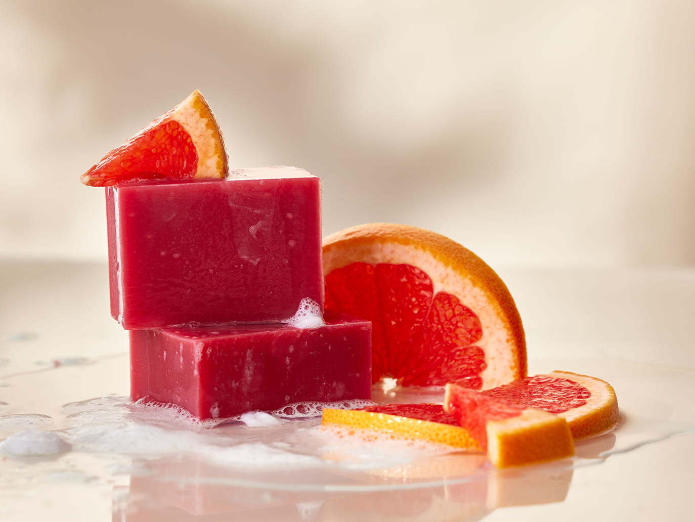 Savon aux pépins de pamplemousse - savon de coco à l'extrait de pépins de pamplemousse  entièrement naturel et saponifié à froid - 100 g - par Unimedica