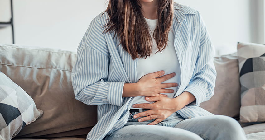 Bauchschmerzen und Verdauungsbeschwerden bei erhöhter Ballaststoffzufuhr