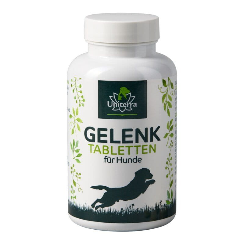 Gelenktabletten für Hunde - Ergänzungsfuttermittel - 100 Tabletten - von Uniterra