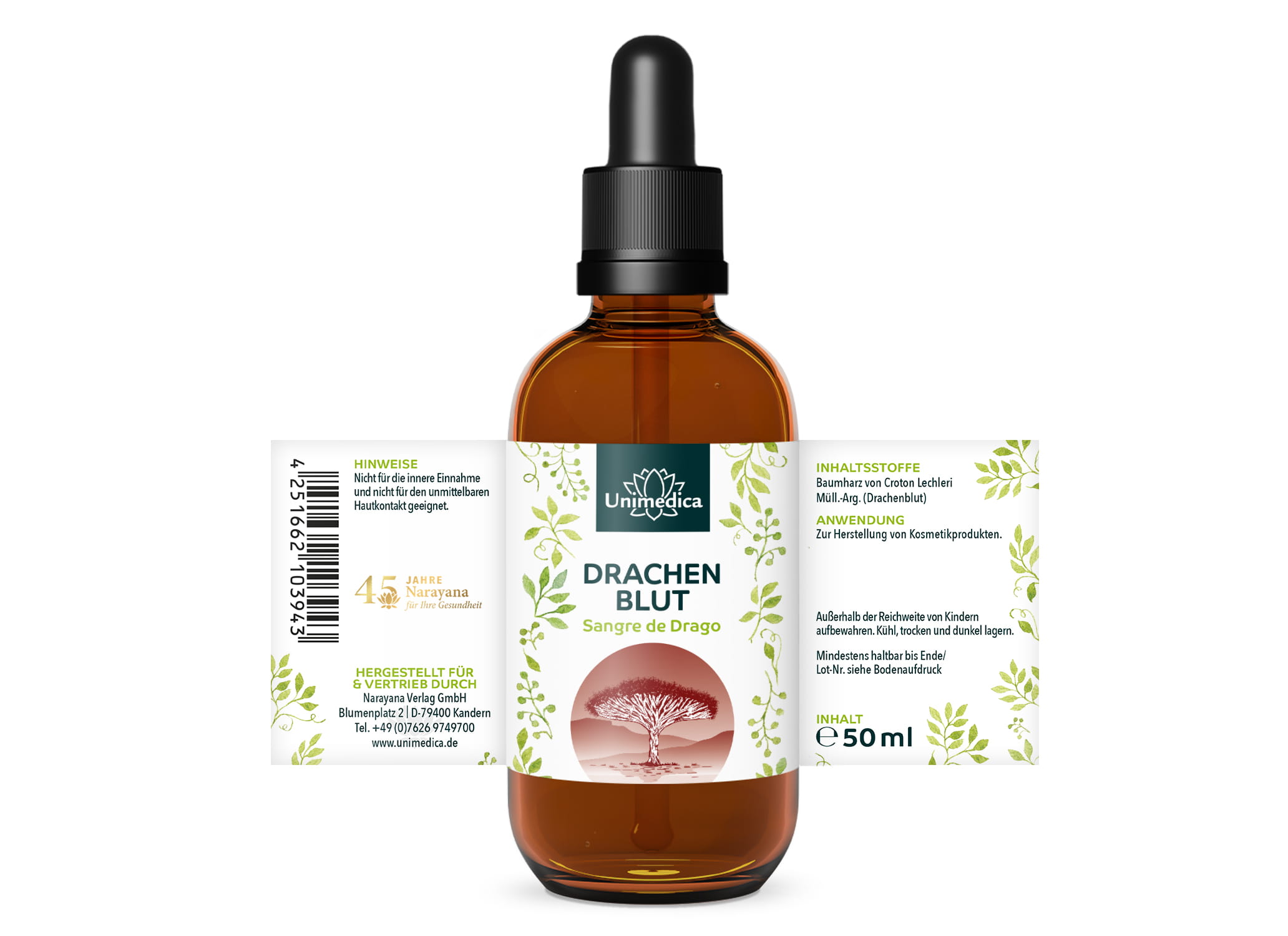 Drachenblut "Sangre de Drago" - 50 ml - von Unimedica