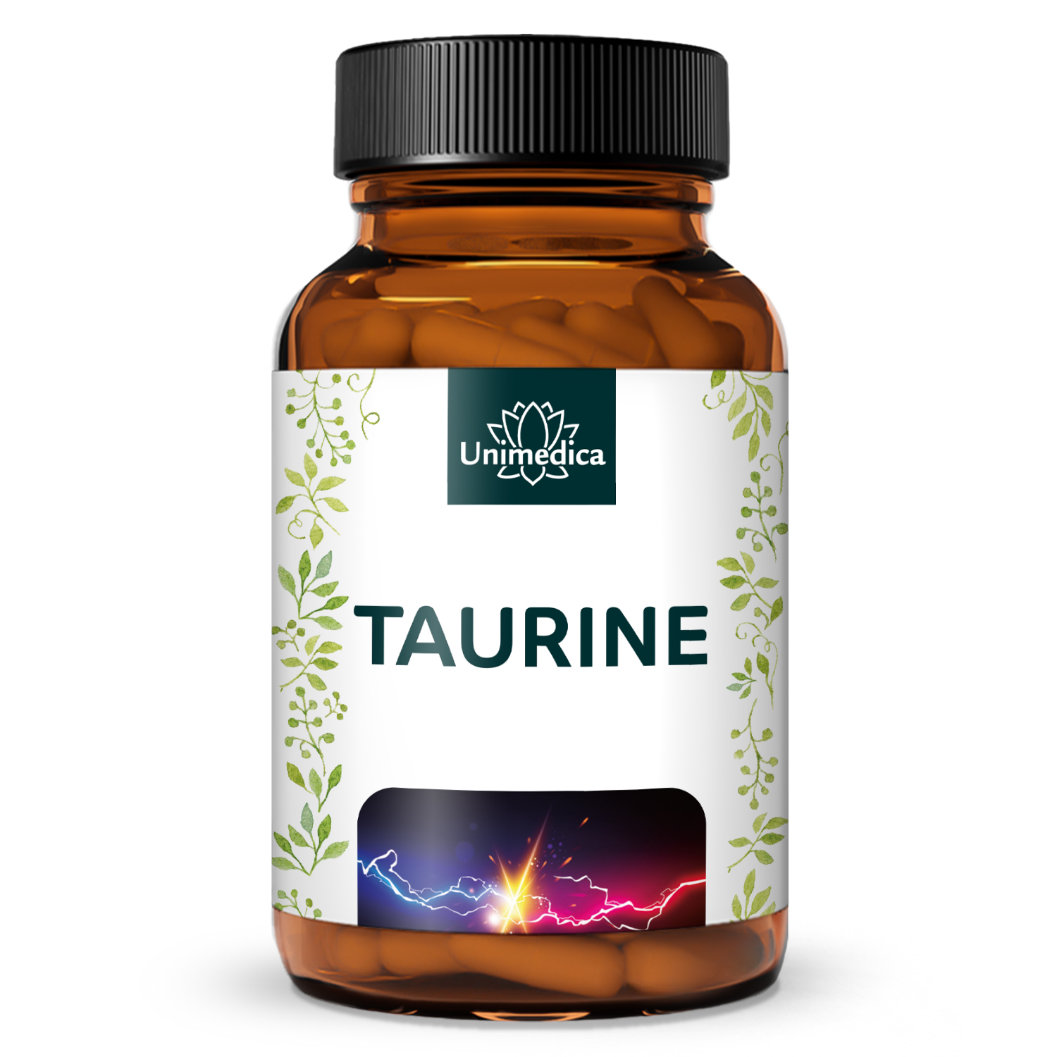 Taurine - 1000 mg par dose journalière (2 gélules) - 180 gélules - par Unimedica