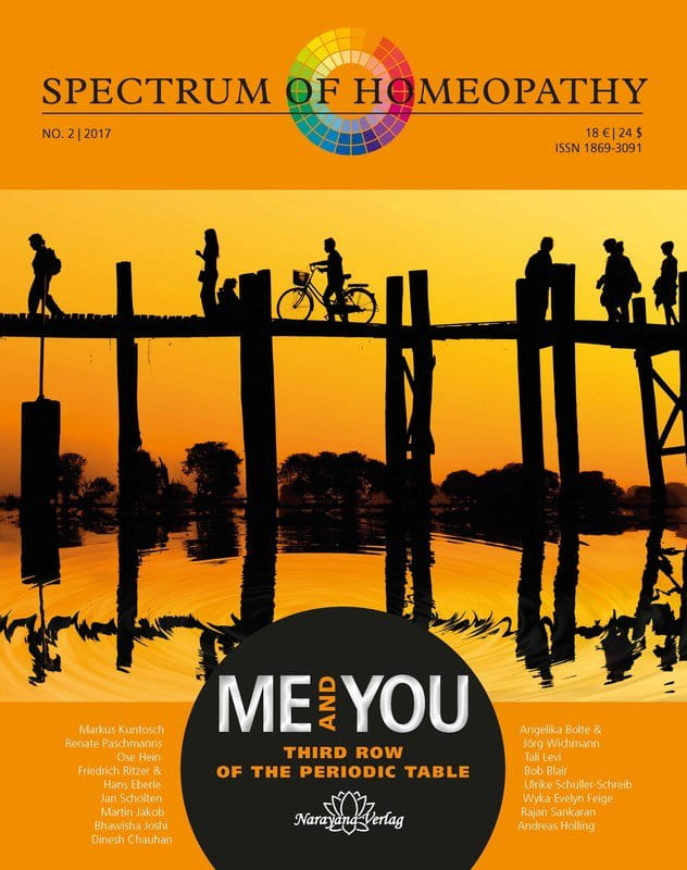 Spectrum of Homeopathy 2017-2, Me and You