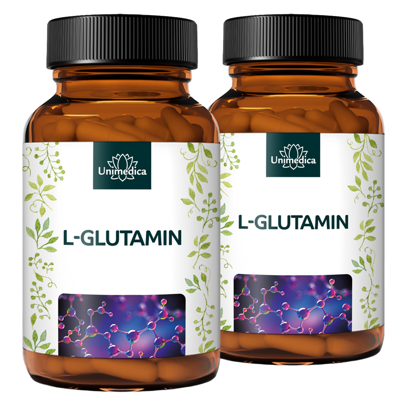 L-glutamine  acide aminé semi-essentiel - 365 gélules - par Unimedica