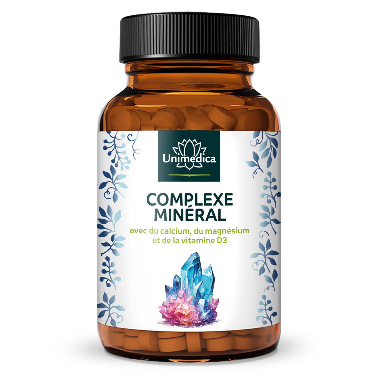 Complexe minéral  avec du calcium, du magnésium et de la vitamine D3 - 400 comprimés