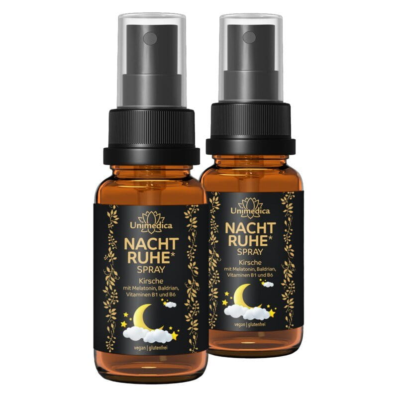 Set: Night Rest Spray - 2 x 30 ml - from Unimedica