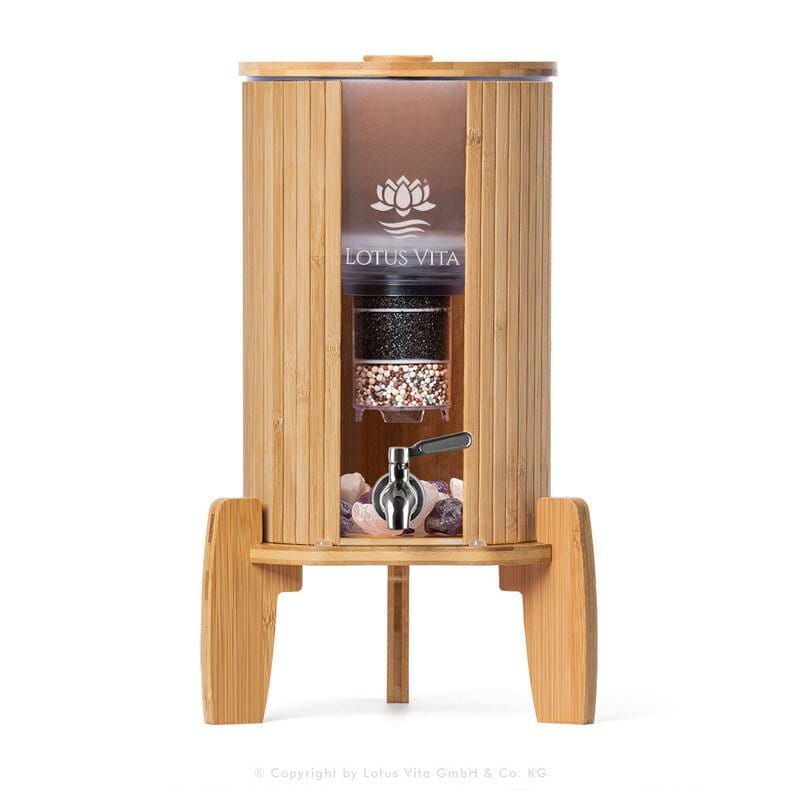 Glas-Wasserspender mit Filter NATURA PLUS® 4 Liter - Kiara, Kiara