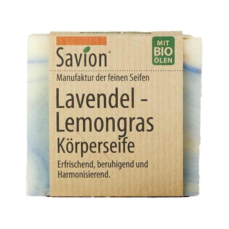 Lavendel-Lemongras Körperseife - Savion - 80 g