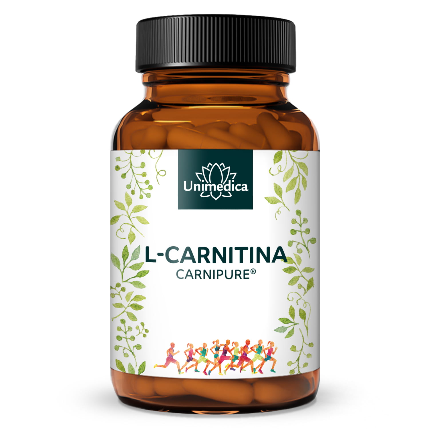 L-Carnitina (Carnipure®) - 2.000 mg per dose giornaliera (4 capsule) - 120 capsule - di Unimedica