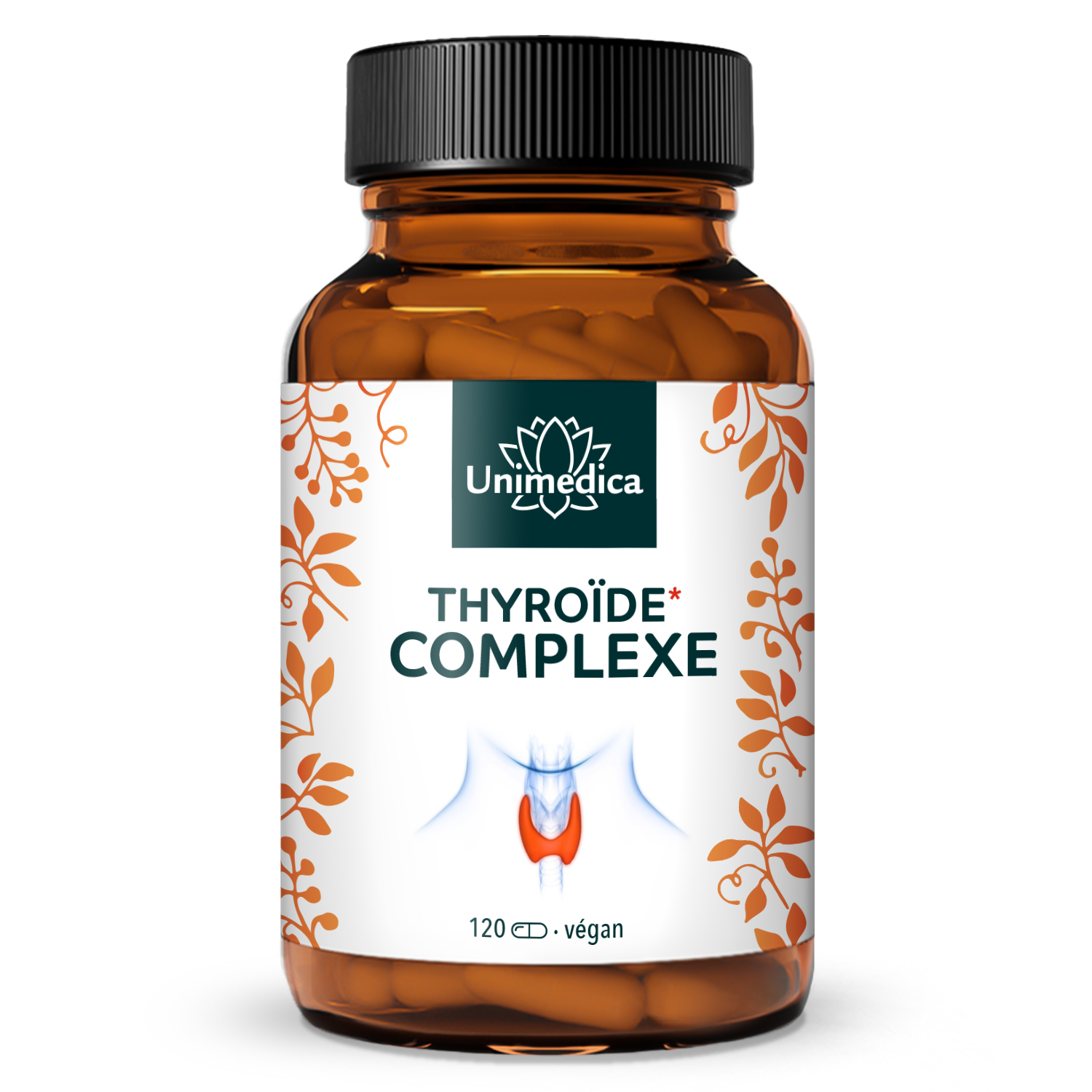 Complexe thyroïde - 120 gélules - par Unimedica