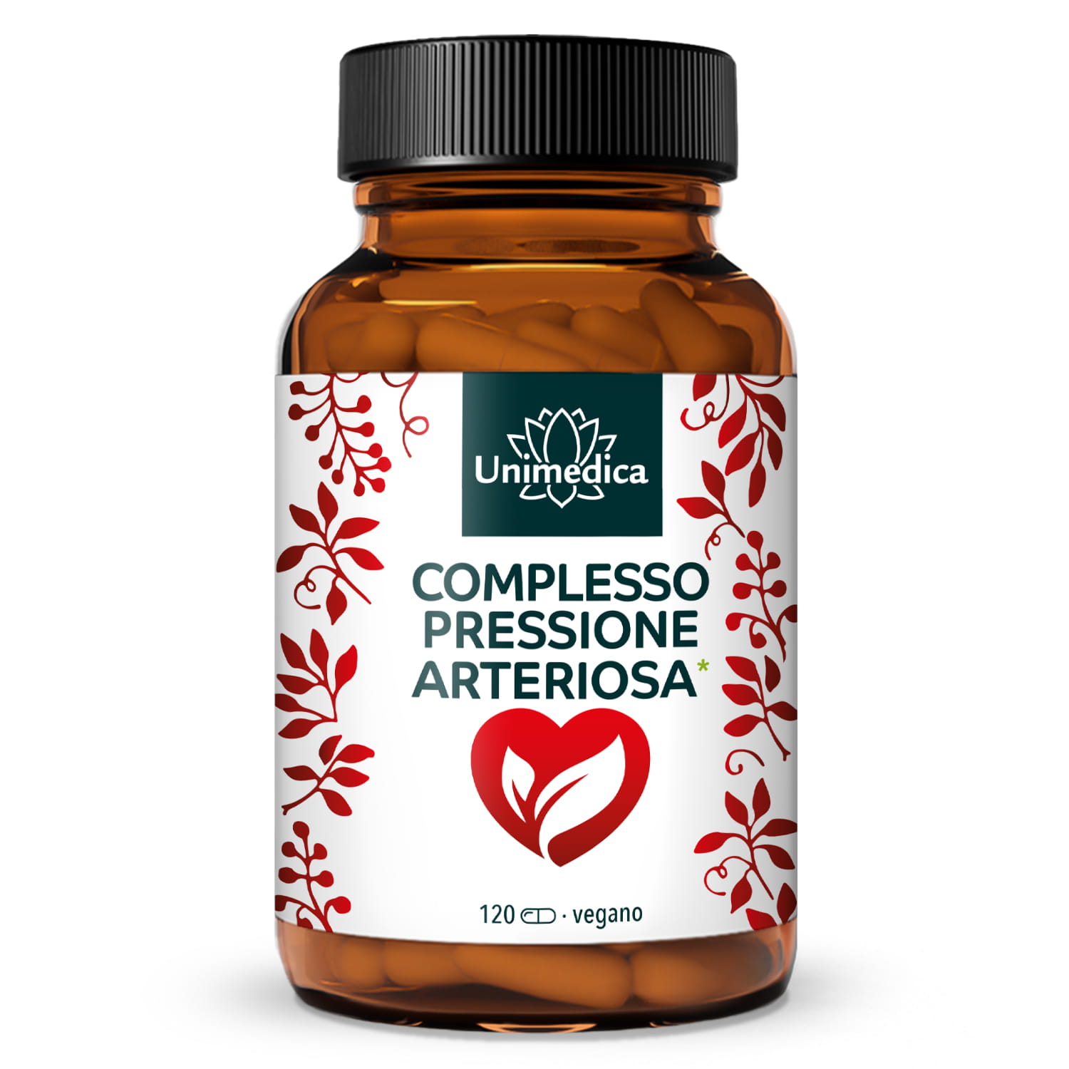 Complesso per la pressione* - ad alto dosaggio - 120 capsule - di Unimedica