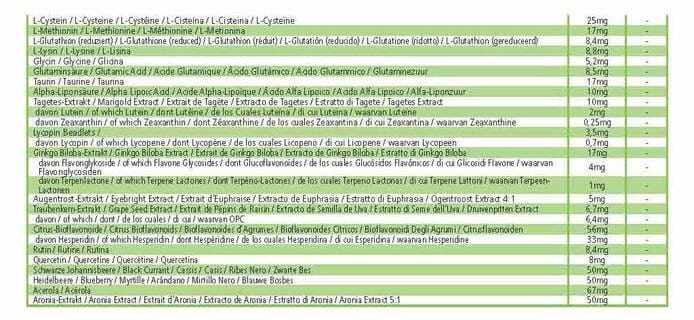 Augenvitamine - 60 Tabletten