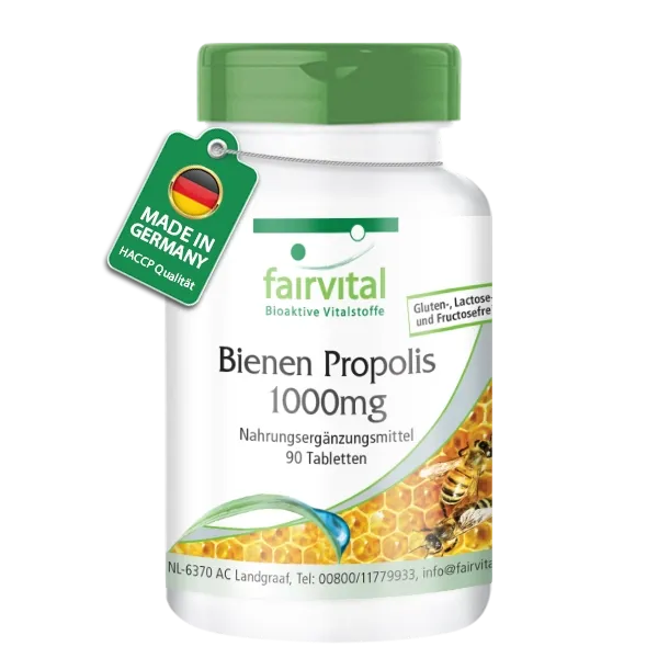Bienen Propolis 1000 mg von Fairvital - 90 Tabletten