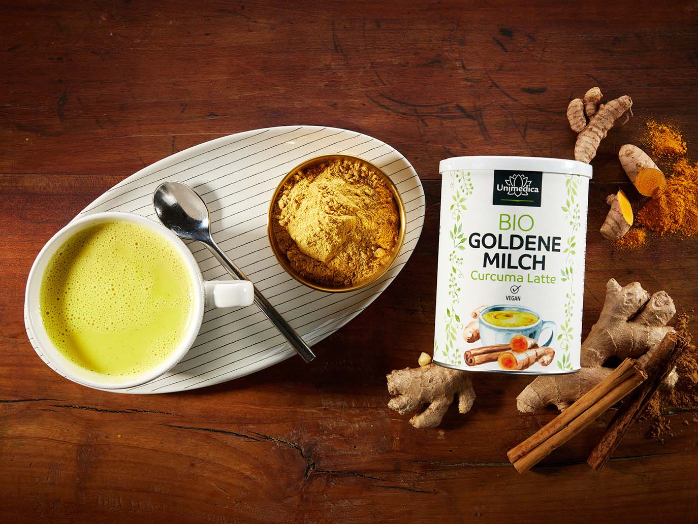 Organic Golden Milk  Curcuma Latte  250 g  from Unimedica