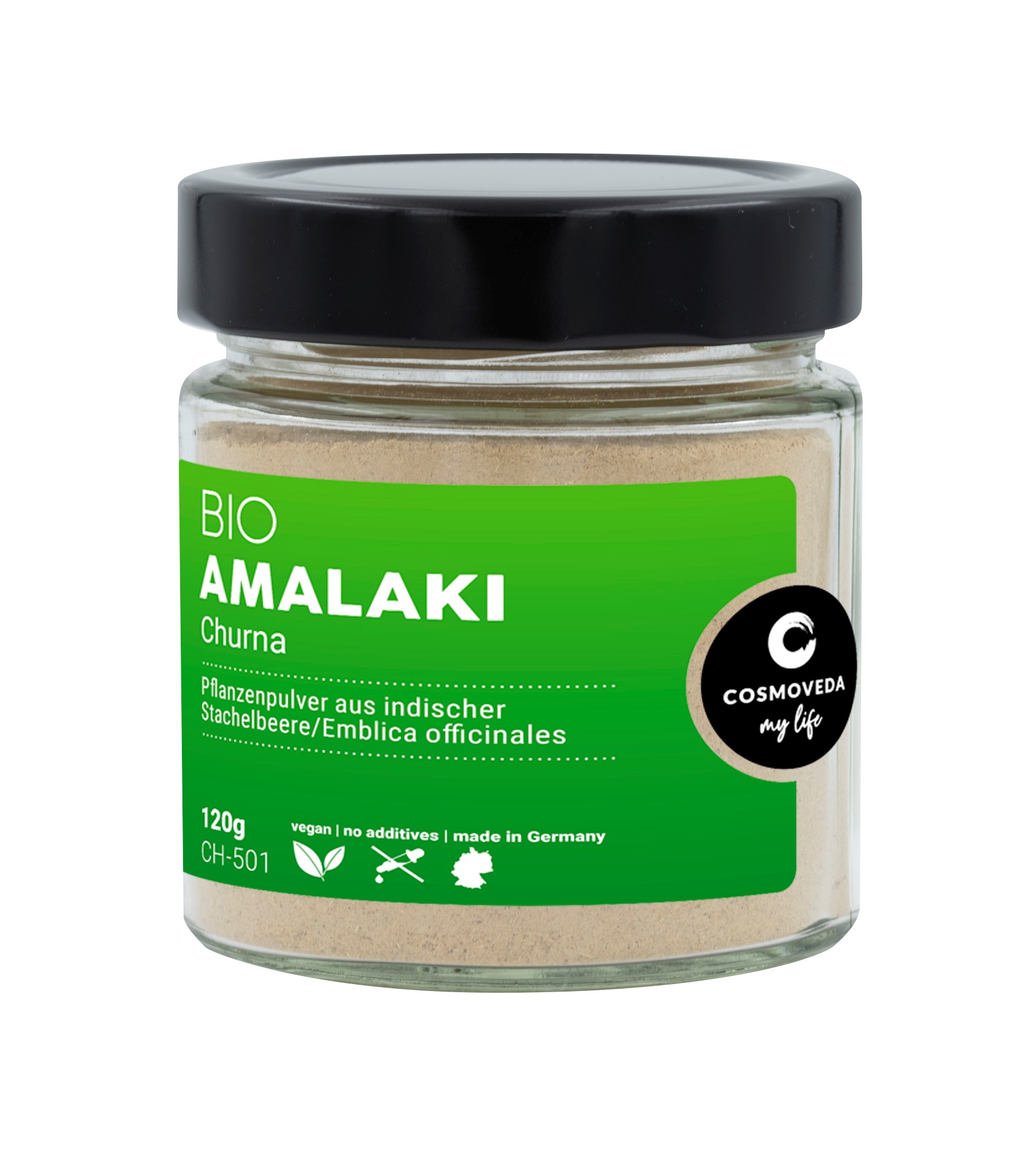 Amalaki Churna Bio - Amla Pulver - Cosmoveda - 130 g
