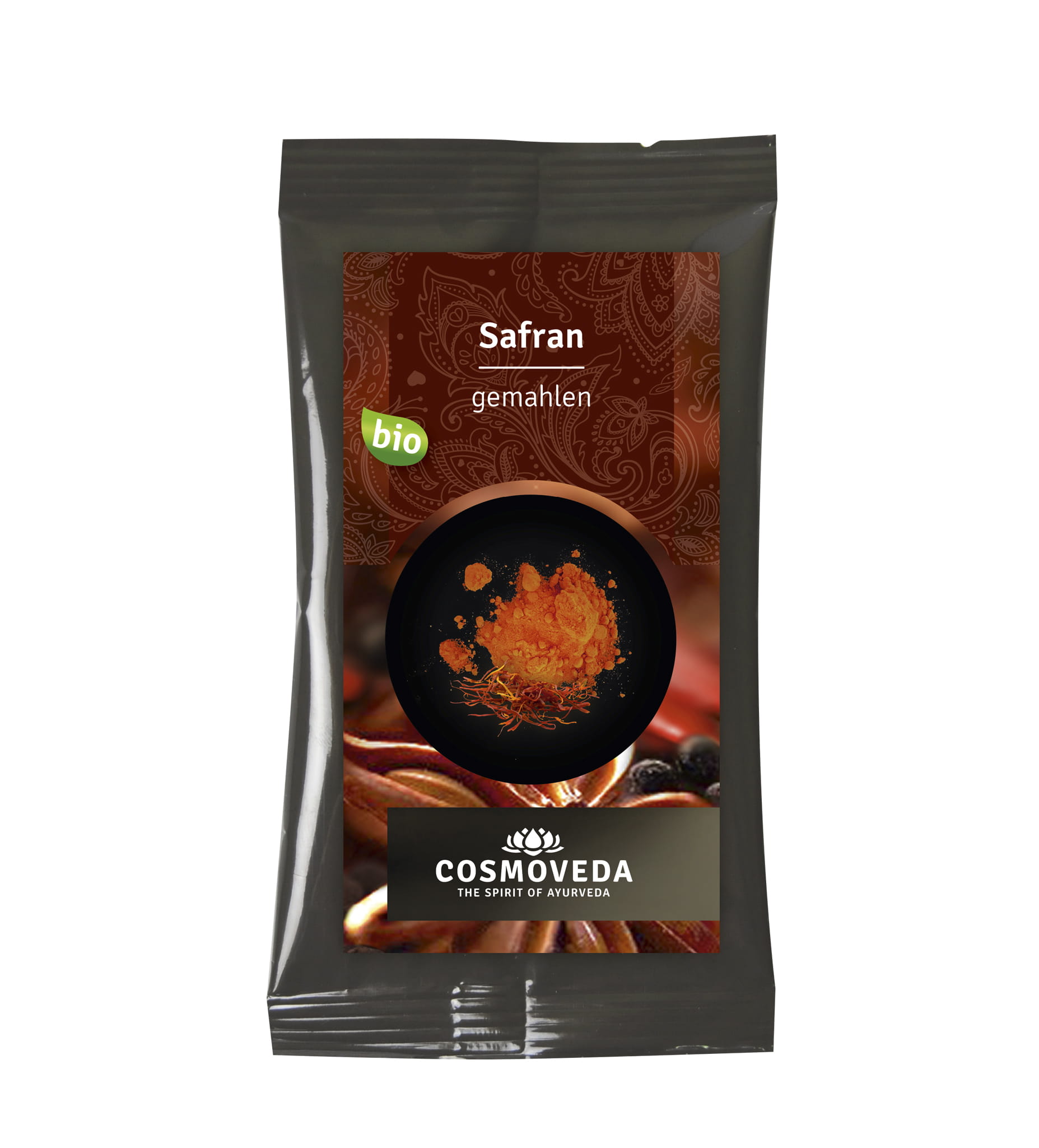Safran gemahlen BIO - 0,1 g - Cosmoveda