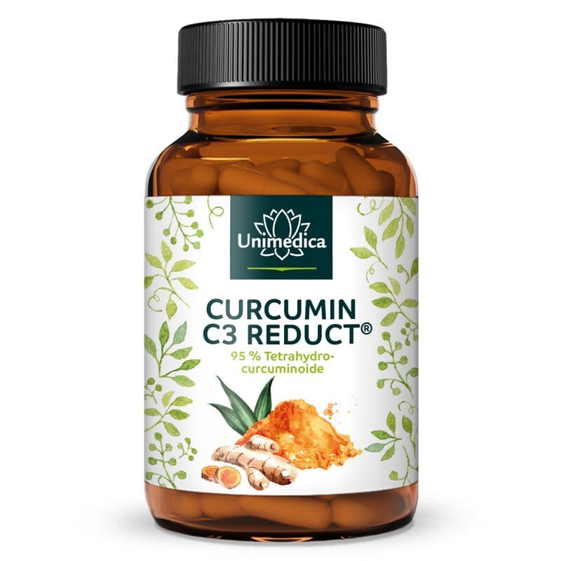 Curcumin C3 Reduct® - 140 mg pure curcuminoids per daily dose (1 capsule) - 120 capsules  from Unimedica