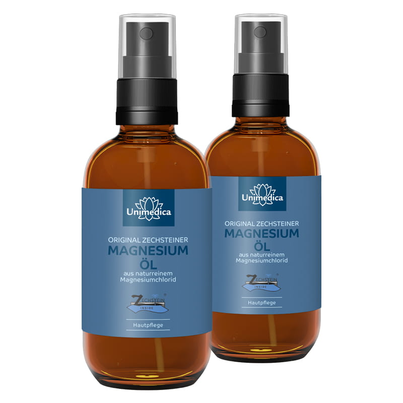Set: Magnesium Oil Spray - Original Zechstein - 2 x 100 ml - by Unimedica