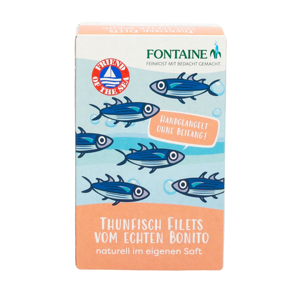 Thunfisch-Filet - Echter Bonito Naturell - Fontaine - 120 g