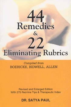 44 Remedies and  22 Eliminating Rubrics