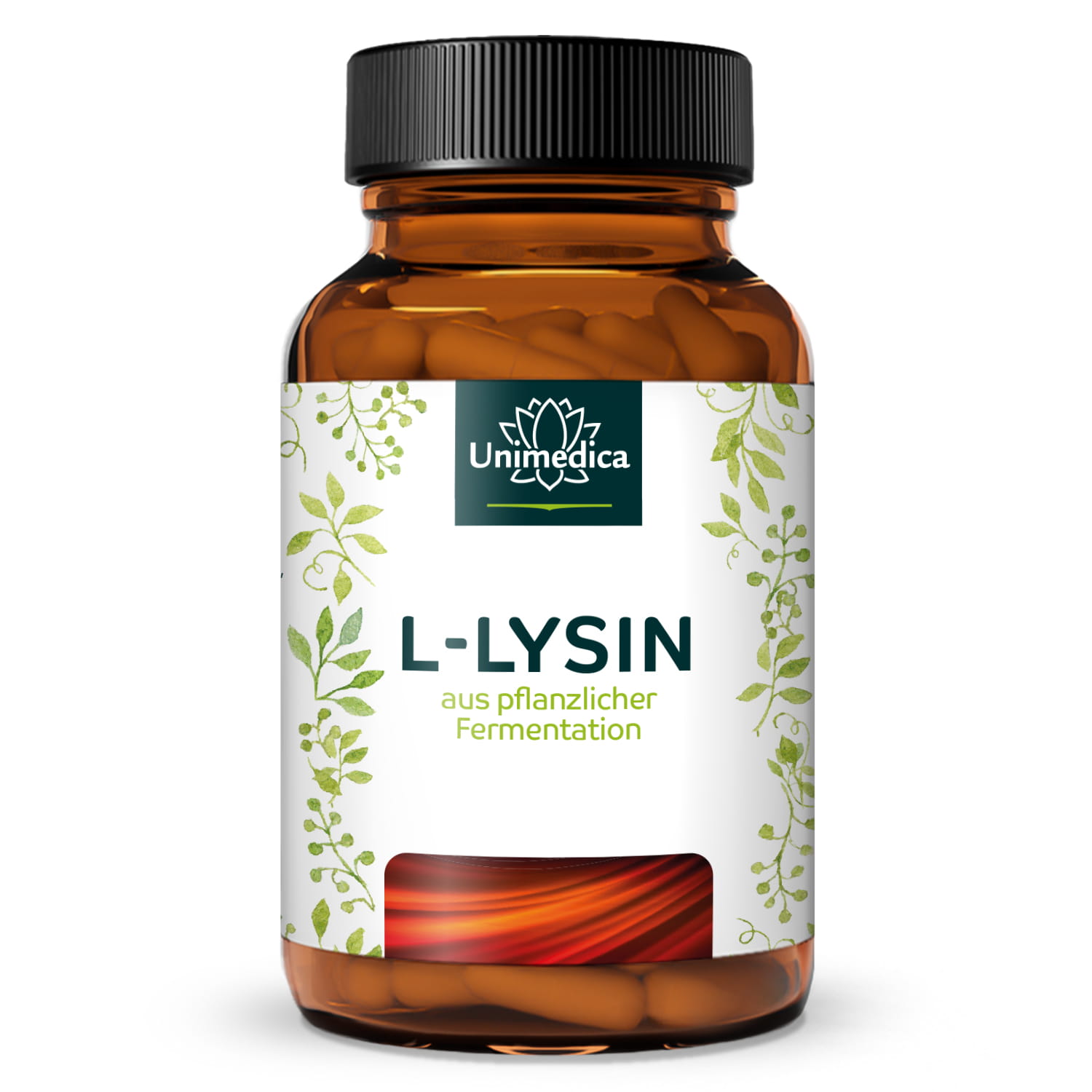L-lysine - 810 mg de L-lysine par dose quotidienne (2 gélules) - 365 gélules - par Unimedica