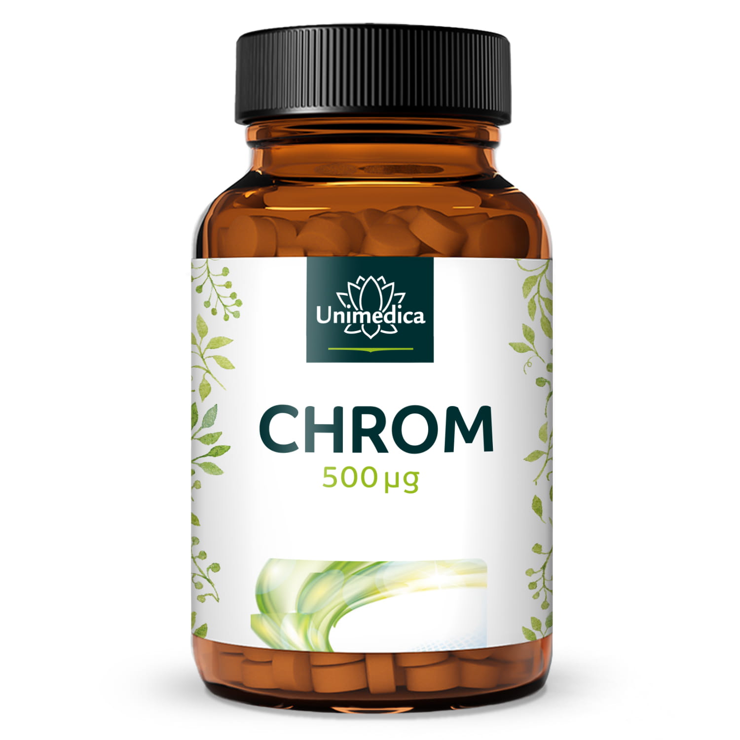 Chrom - 500 µg na dzienną dawkę (1 tabletka) - 180 tabletek - od Unimedica