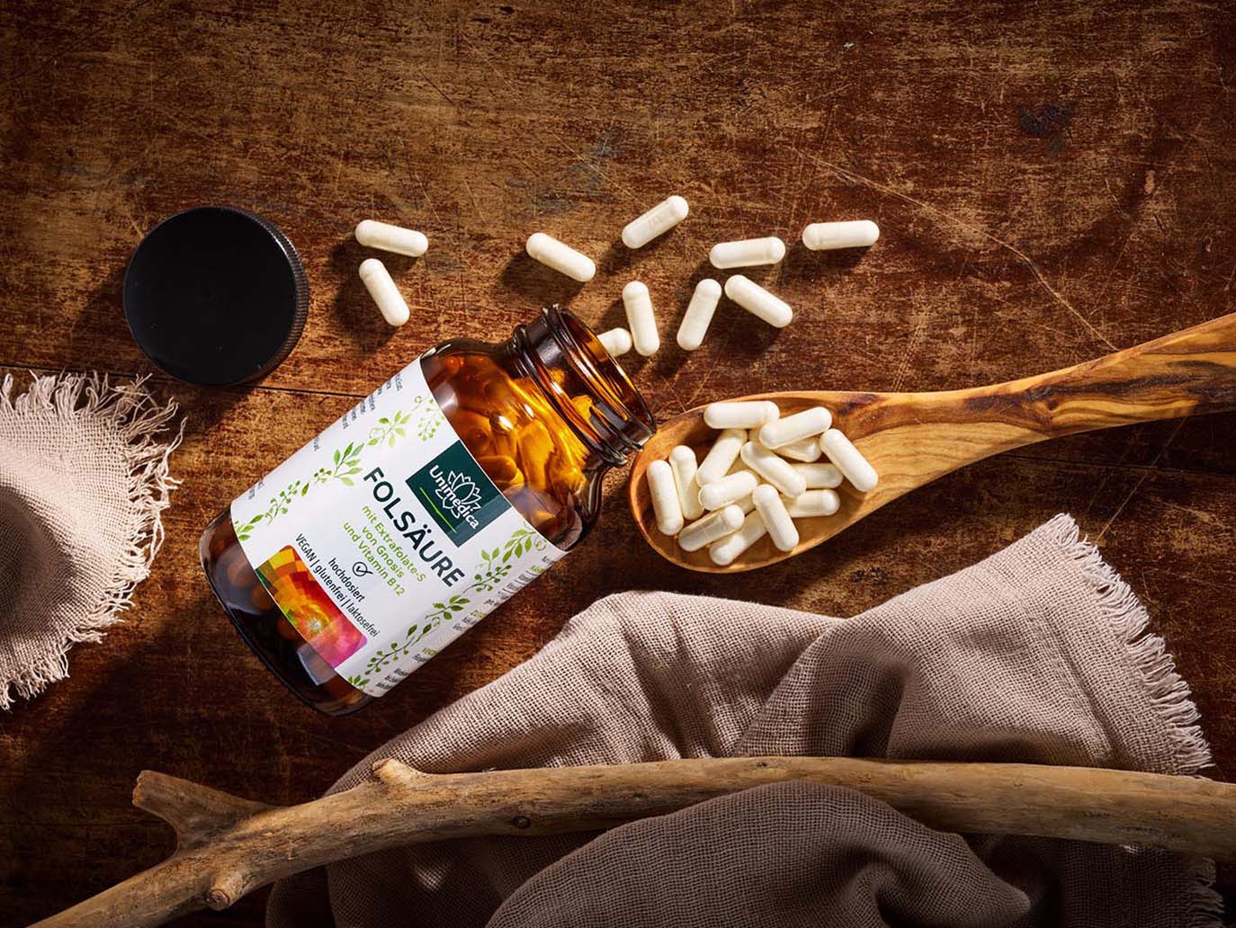Folsäure mit Extrafolate S von Gnosis und Vitamin B12 - 800 µg Folsäure ...
