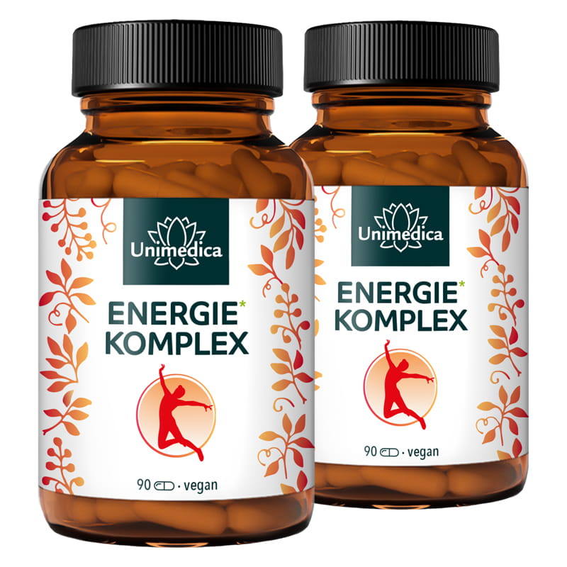 2er-Sparset: Energie-Komplex - 2 x 90 Kapseln - von Unimedica
