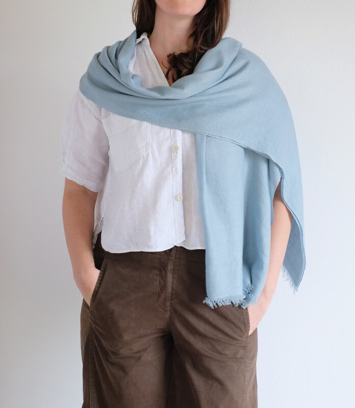 Pashmina-Schal 70 x 200 cm aus 100% Kaschmir