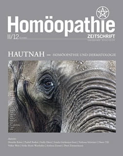 2012-II Homöopathie Zeitschrift / Hautnah - Homöopathie und Dermatologie