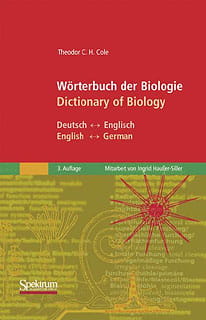 Wörterbuch der Biologie /Dictionary of Biology