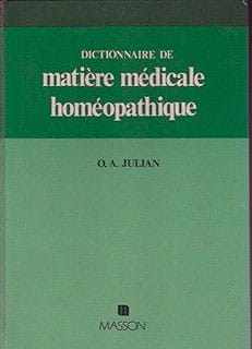 Dictionnaire de matière médicale homéopathique