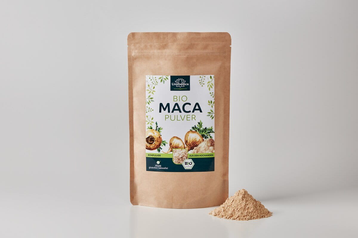 Bio Maca Pulver - Rohpulver - 300 g - von Unimedica