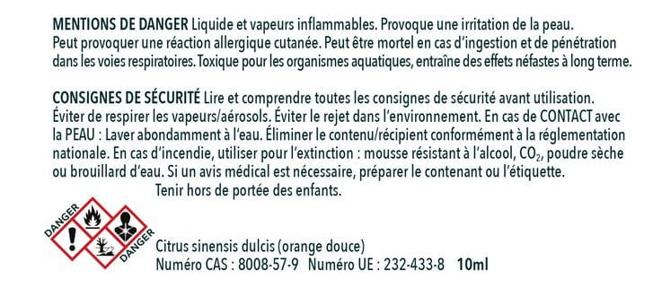Orange douce BIO - Citrus sinensis dulcis - huile essentielle naturelle - 10 ml - par Unimedica