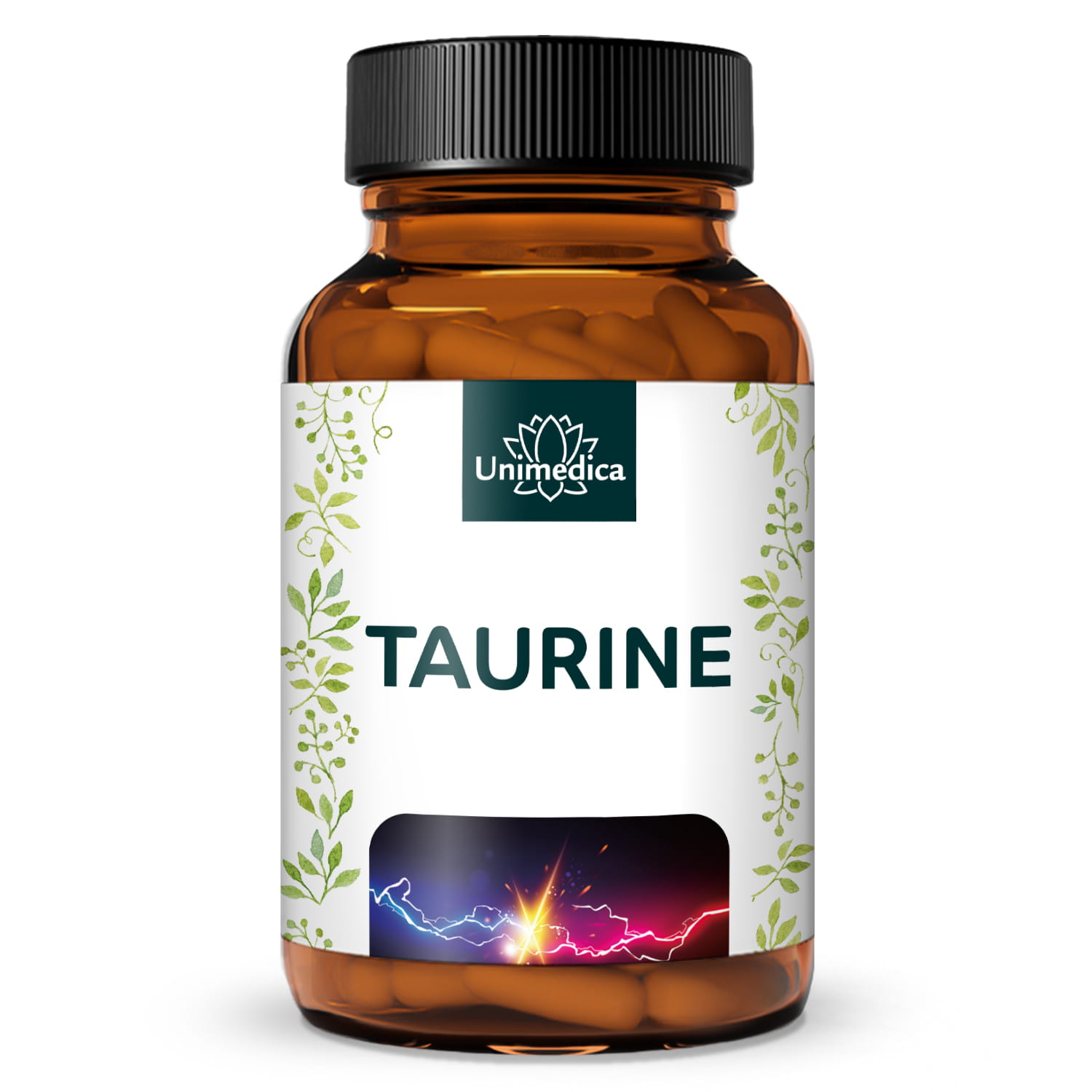 Taurine - 1,000 mg per daily dose (2 capsules) - 180 capsules - Taurine - by Unimedica