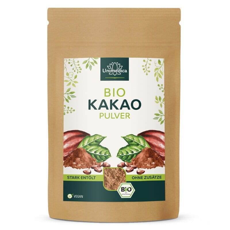 Cacao en poudre BIO - 500 g - par Unimedica